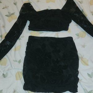 Two Piece Floral Set